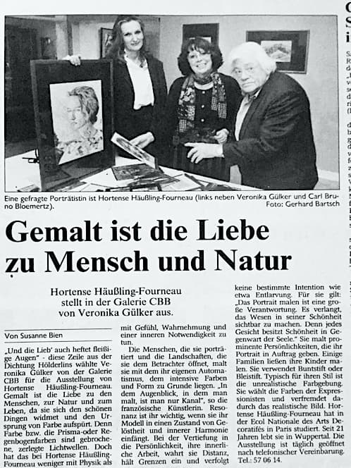 HHF - Gemalt ist die liebe zu Mensch und Natur
